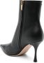 Gianvito Rossi 85mm pointy-toe leather boots Black - Thumbnail 3