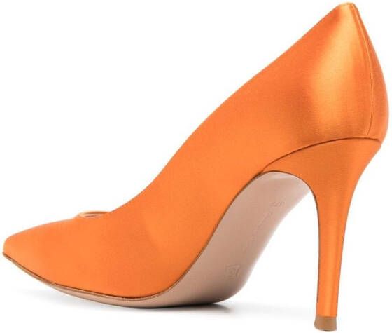 Gianvito Rossi 90mm high-heel pumps Orange