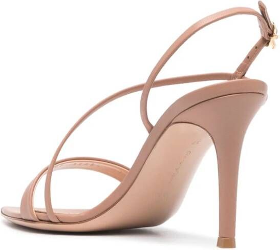 Gianvito Rossi 90mm leather sandals Neutrals