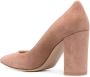 Gianvito Rossi Piper 85mm pointed-toe pumps Neutrals - Thumbnail 3