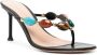 Gianvito Rossi 90mm stone-embellished leather sandals Black - Thumbnail 2
