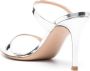 Gianvito Rossi 95mm mirrored leather mules Grey - Thumbnail 3