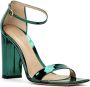 Gianvito Rossi 95mm patent leather sandals Green - Thumbnail 2