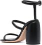 Gianvito Rossi Adrie 100mm leather sandals Black - Thumbnail 3