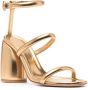 Gianvito Rossi Adrie 90mm leather sandals Gold - Thumbnail 2