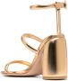 Gianvito Rossi Adrie 90mm leather sandals Gold - Thumbnail 3