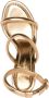 Gianvito Rossi Adrie 90mm leather sandals Gold - Thumbnail 4