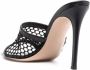 Gianvito Rossi Alisia 105mm mesh mules Black - Thumbnail 3