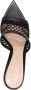 Gianvito Rossi Alisia 105mm mesh mules Black - Thumbnail 4