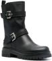 Gianvito Rossi Amphibian buckled ankle boots Black - Thumbnail 2