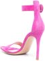 Gianvito Rossi Portofino 105mm suede sandals Pink - Thumbnail 3