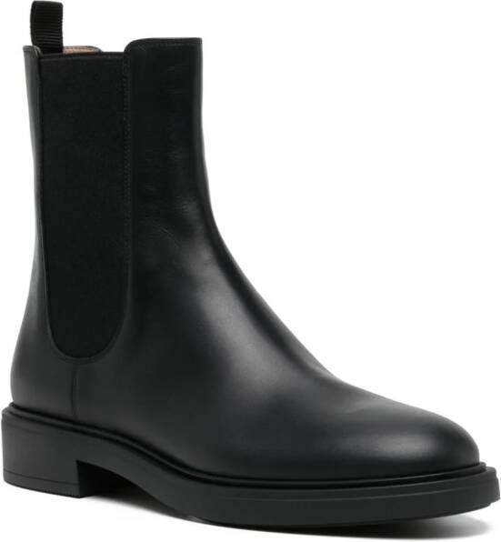 Gianvito Rossi ankle Chelsea boots Black