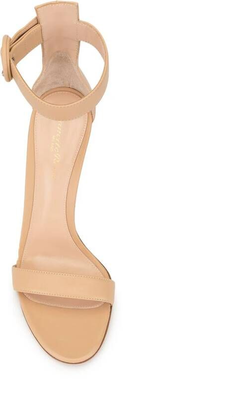 Gianvito Rossi ankle strap sandals Neutrals