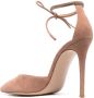 Gianvito Rossi ankle-tie pointed pumps Neutrals - Thumbnail 3