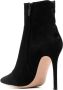 Gianvito Rossi Ariana 85mm cut-out suede boots Black - Thumbnail 3