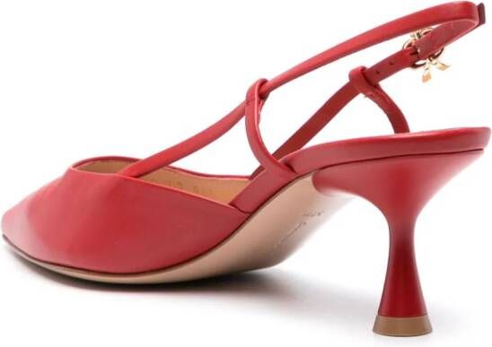 Gianvito Rossi Ascent 55mm slingback pumps Red