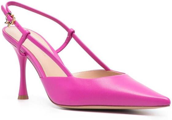 Gianvito Rossi Ascent 85mm slingback pumps Pink