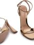 Gianvito Rossi Aura 105mm patent leather sandals Gold - Thumbnail 2