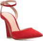 Gianvito Rossi Aura D'Orsay suede pumps Red - Thumbnail 2