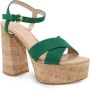 Gianvito Rossi Bebe 120mm leather sandals Green - Thumbnail 2