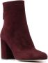 Gianvito Rossi Bellamy 75mm ankle suede boots Red - Thumbnail 2