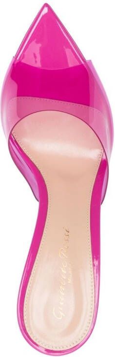 Gianvito Rossi Betty 125mm platform mules Pink