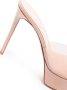 Gianvito Rossi Betty pointed platform mules Neutrals - Thumbnail 4