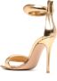 Gianvito Rossi Bijoux 100mm leather sandals Gold - Thumbnail 3