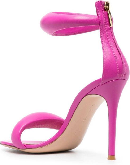 Gianvito Rossi Bijoux 105mm leather sandals Pink