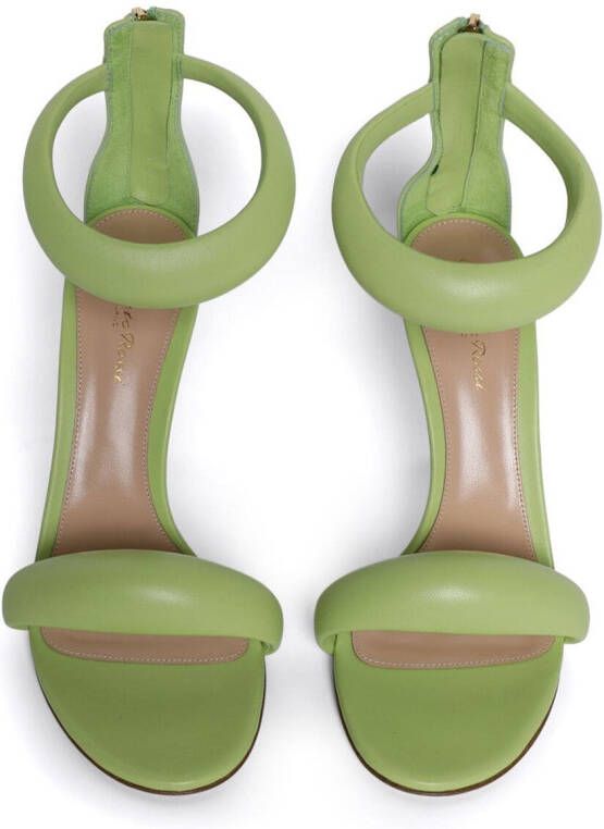 Gianvito Rossi Bijoux 105mm leather sandals Green