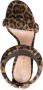 Gianvito Rossi Bijoux 105mm leopard-print sandals Brown - Thumbnail 4