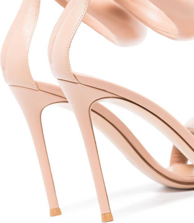 Gianvito Rossi Bijoux 105mm padded sandals Pink