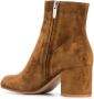 Gianvito Rossi block-heel ankle boots Brown - Thumbnail 3