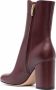 Gianvito Rossi block-heel leather ankle boots Red - Thumbnail 3