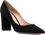 Gianvito Rossi Piper 85mm suede pumps Black - Thumbnail 2