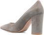 Gianvito Rossi Piper 85mm suede pumps Grey - Thumbnail 3