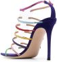 Gianvito Rossi Mirage 105mm crystal-embellished sandals Purple - Thumbnail 3