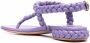 Gianvito Rossi braided-band open-toe sandals Purple - Thumbnail 3