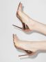 Gianvito Rossi Bree 115mm PVC metallic sandals Gold - Thumbnail 3