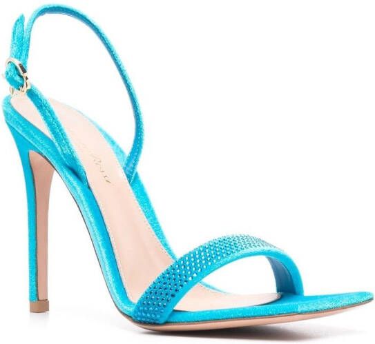 Gianvito Rossi Britney 105mm sandals Blue