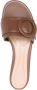 Gianvito Rossi buckle-detail leather slides Brown - Thumbnail 4