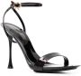 Gianvito Rossi Spice Ribbon 95mm leather sandals Black - Thumbnail 2