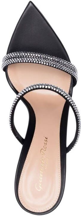 Gianvito Rossi Cannes 105mm leather sandals Black