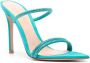 Gianvito Rossi Cannes 105mm mules Blue - Thumbnail 2