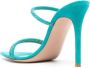 Gianvito Rossi Cannes 105mm mules Blue - Thumbnail 3
