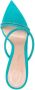 Gianvito Rossi Cannes 105mm mules Blue - Thumbnail 4