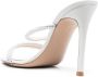 Gianvito Rossi Cannes 105mm suede sandals White - Thumbnail 3