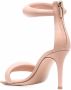 Gianvito Rossi Bijoux 85mm leather sandals Pink - Thumbnail 3