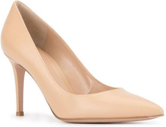 Gianvito Rossi classic pumps Neutrals