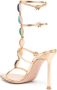 Gianvito Rossi Shanti 105mm gladiator sandals Gold - Thumbnail 3